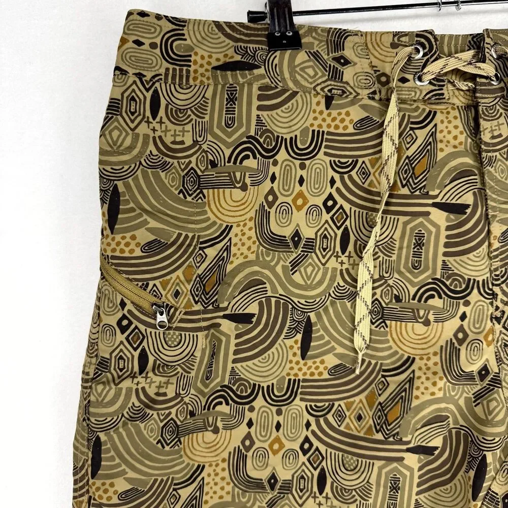 Patagonia Mens Swim Boardshorts‎ Green Brown Size 38